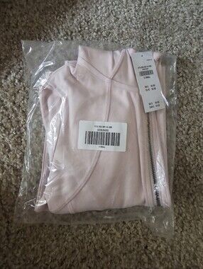 Gilly Hicks Active Recharge Hooded Crop Zip-Up Top SKU: 659836050 Petal XS